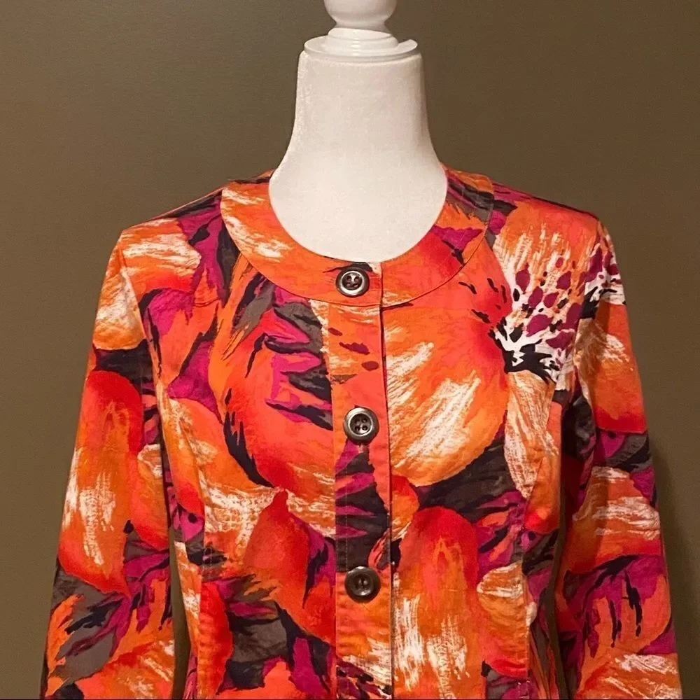 Chico’s Additions Jacket Size 1 Medium - Picture 3 of 12
